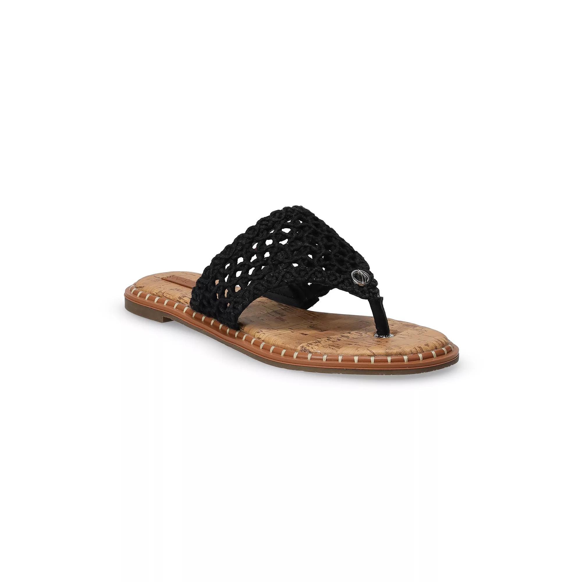 Nautica Bracken Women's Sandals, Size: 6.5, Black Product Image