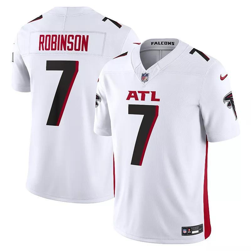 Men's Nike Bijan Robinson White Atlanta Falcons Vapor F.U.S.E. Limited Jersey, Size: 2XL Product Image