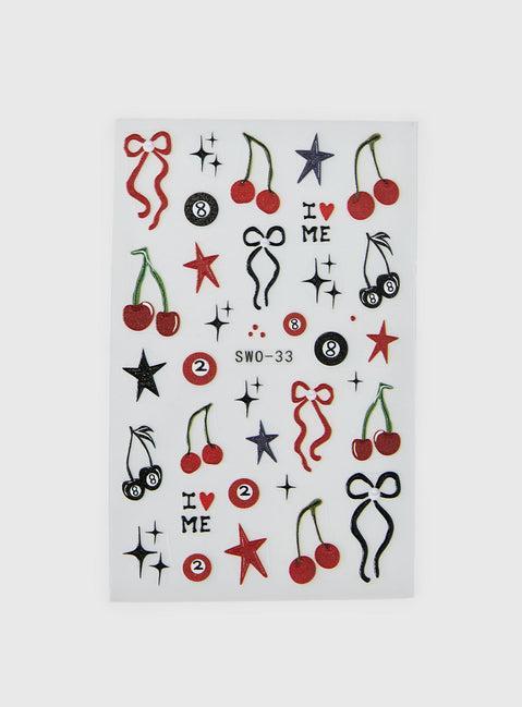 Calix Nail Stickers Multi Product Image