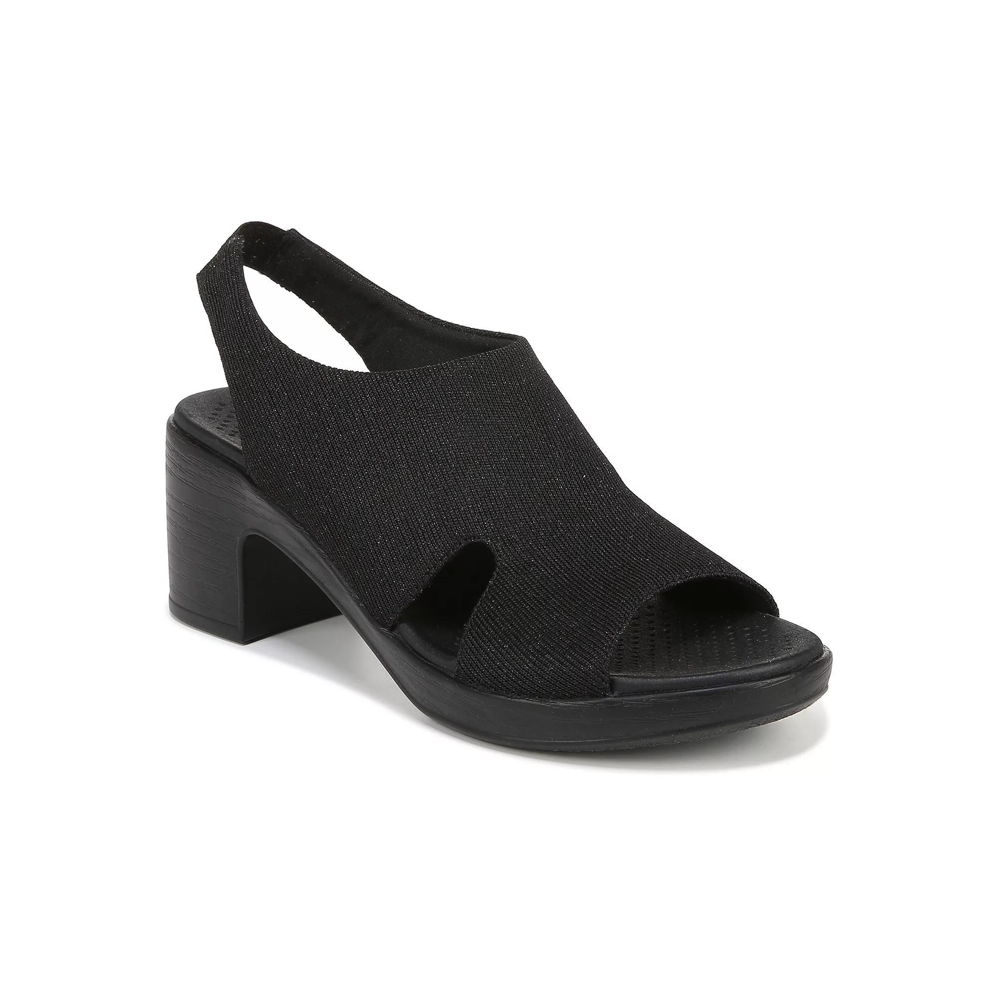 LifeStride Eden Women's Strappy Sandals, Size: 7.5 Wide, Black Product Image