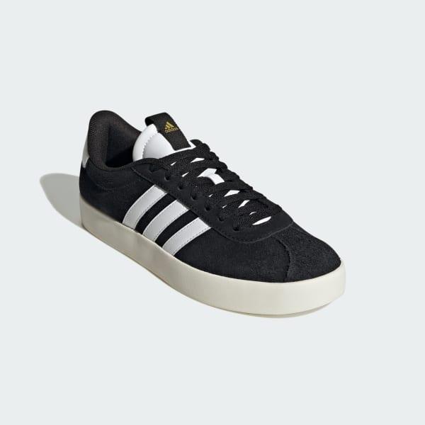 adidas VL Court 3.0 Shoes Core Black M 6.5 / W 7.5 Womens Product Image