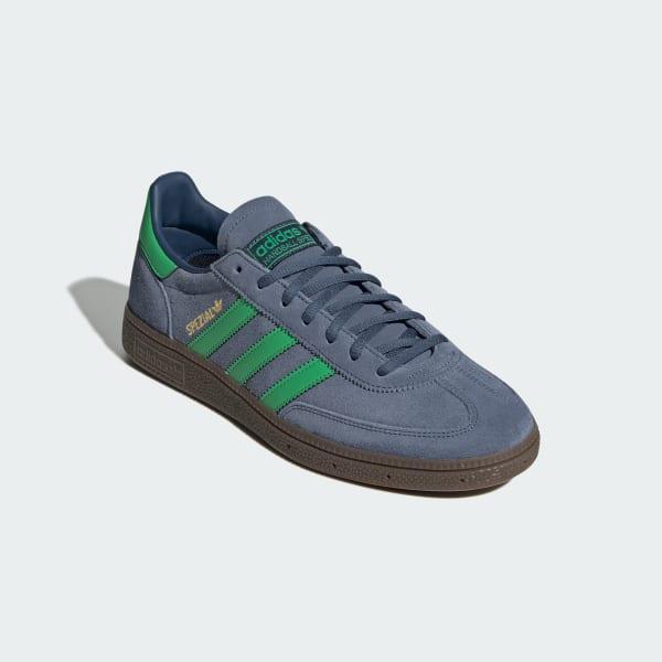 adidas Gender Inclusive Handball Spezial Sneaker in Preloved Ink/green/gold at Nordstrom, Size 10.5 Women's Product Image