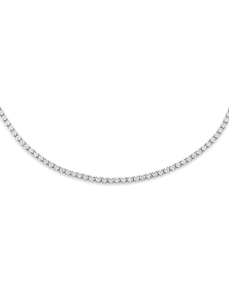 Adinas Jewels Tennis Choker Necklace, 12-15 Product Image