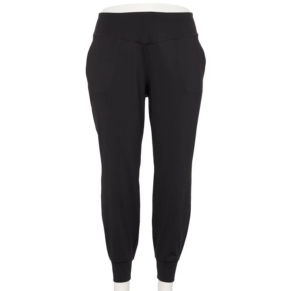 Plus Size Tek Gear® Ultrastretch Joggers, Women's, Size: 1XL, Blue Crayon Product Image