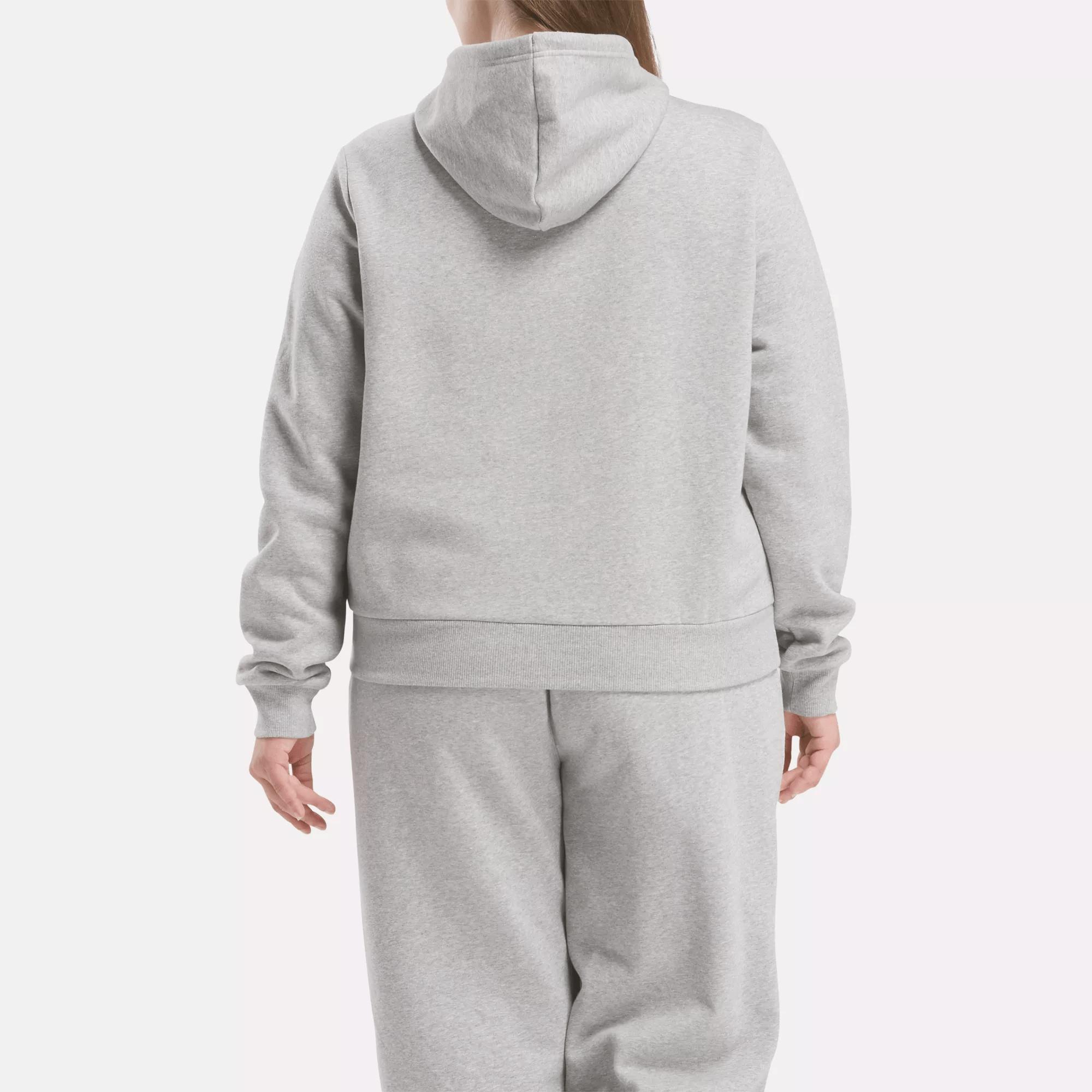 Women's Reebok Identity Big Logo Fleece Hoodie (Plus Size) Female Product Image