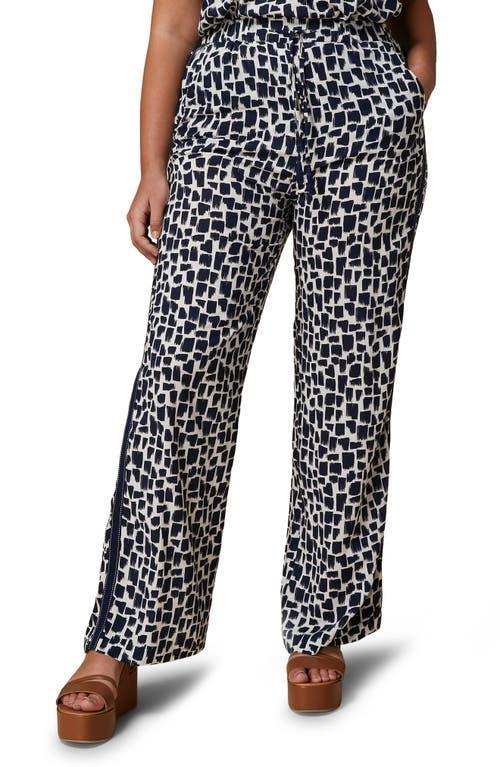 Womens Liriche Geometric Wide-Leg Pants Product Image