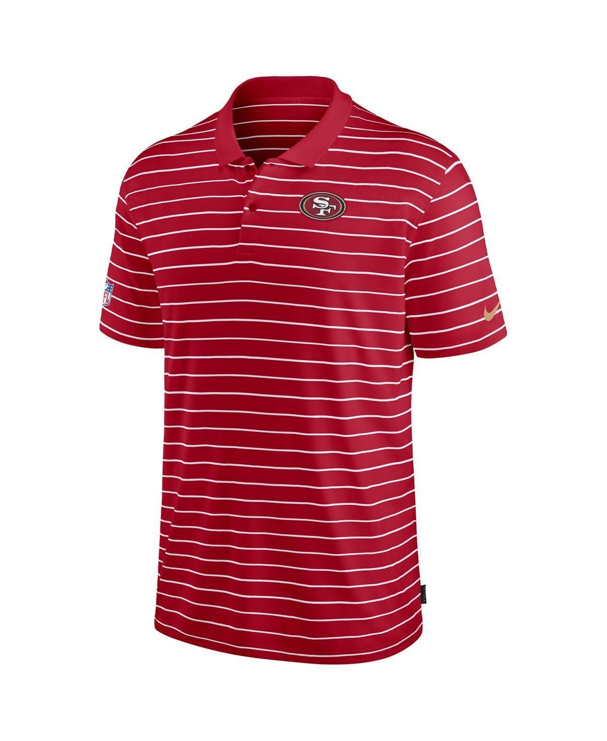 NIKE Men's Green Green Bay Packers Sideline Lock Up Victory Performance Polo In Green,white Product Image
