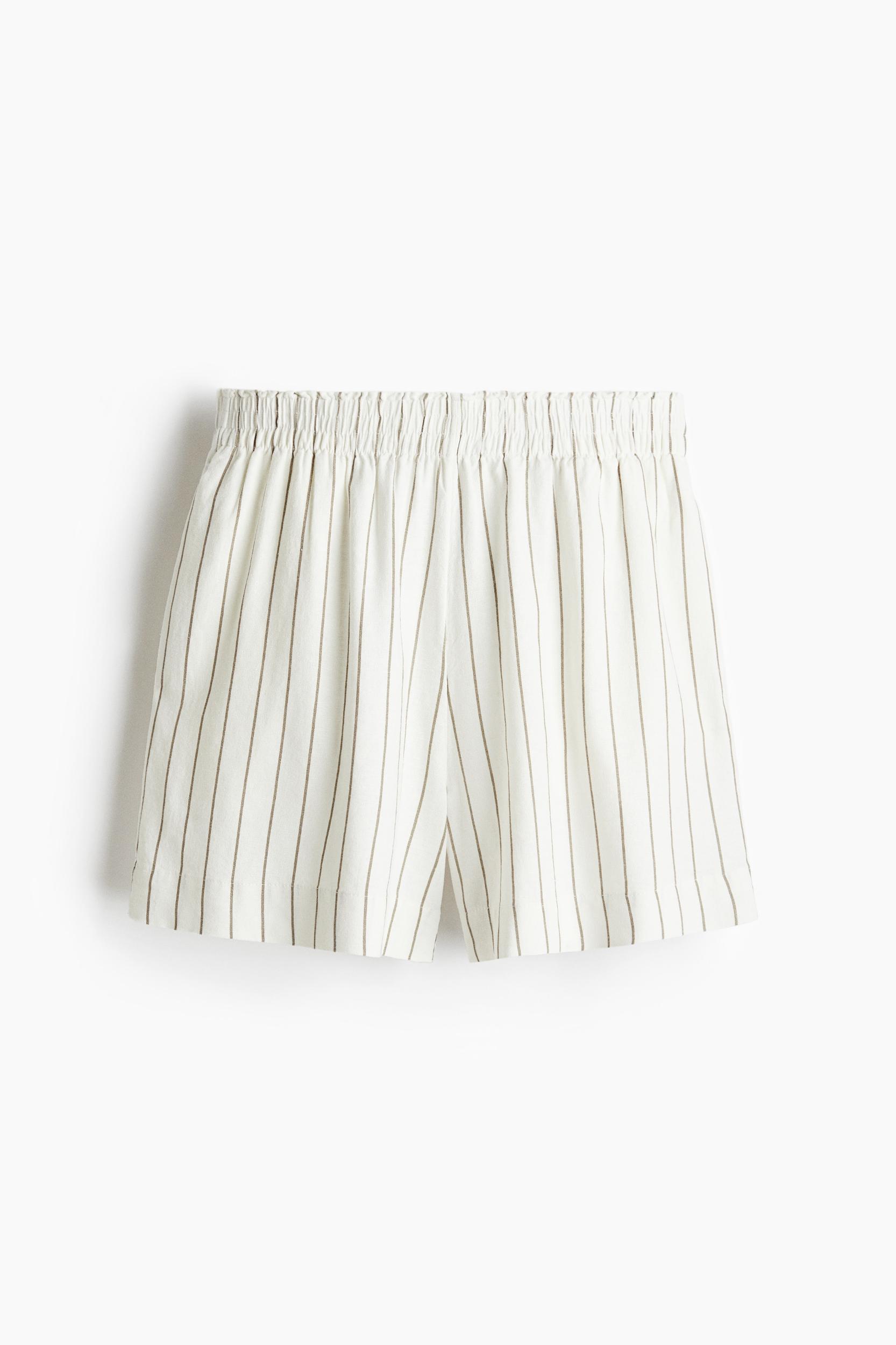 Linen-Blend Shorts Product Image