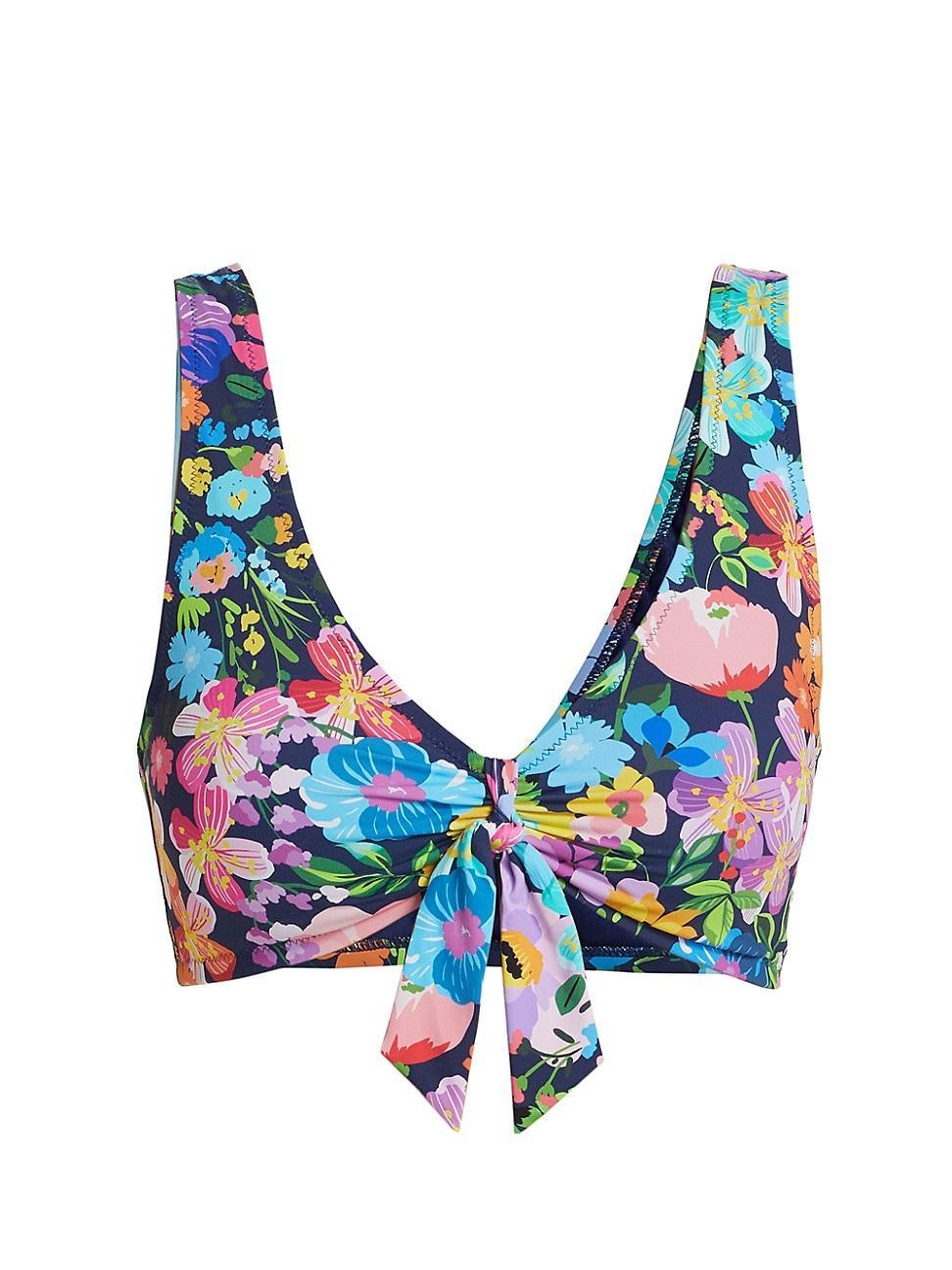 Womens Wild Bloom Bikini Top Product Image