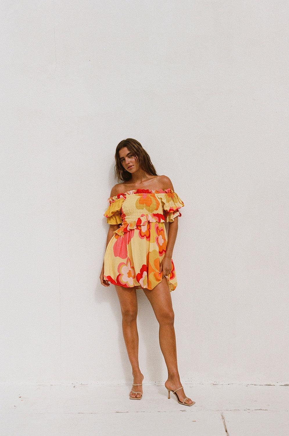 Jaden Off Shoulder Dress Product Image