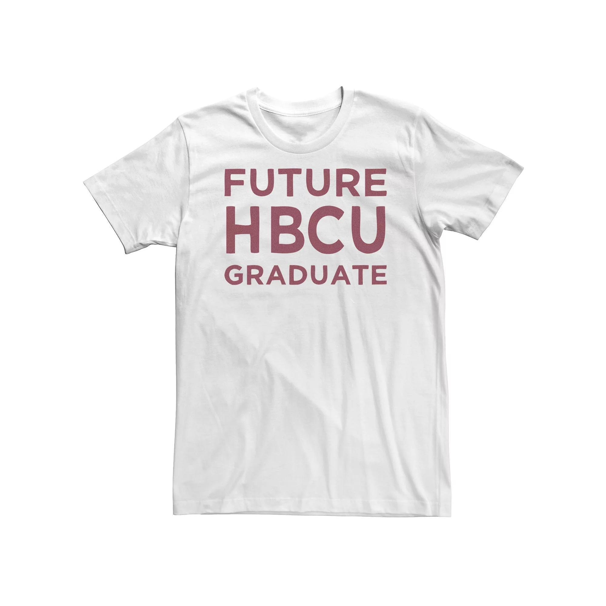 Big & Tall "Future HBCU Graduate" Tee, Men's, Size: XXL Tall, White Red Product Image