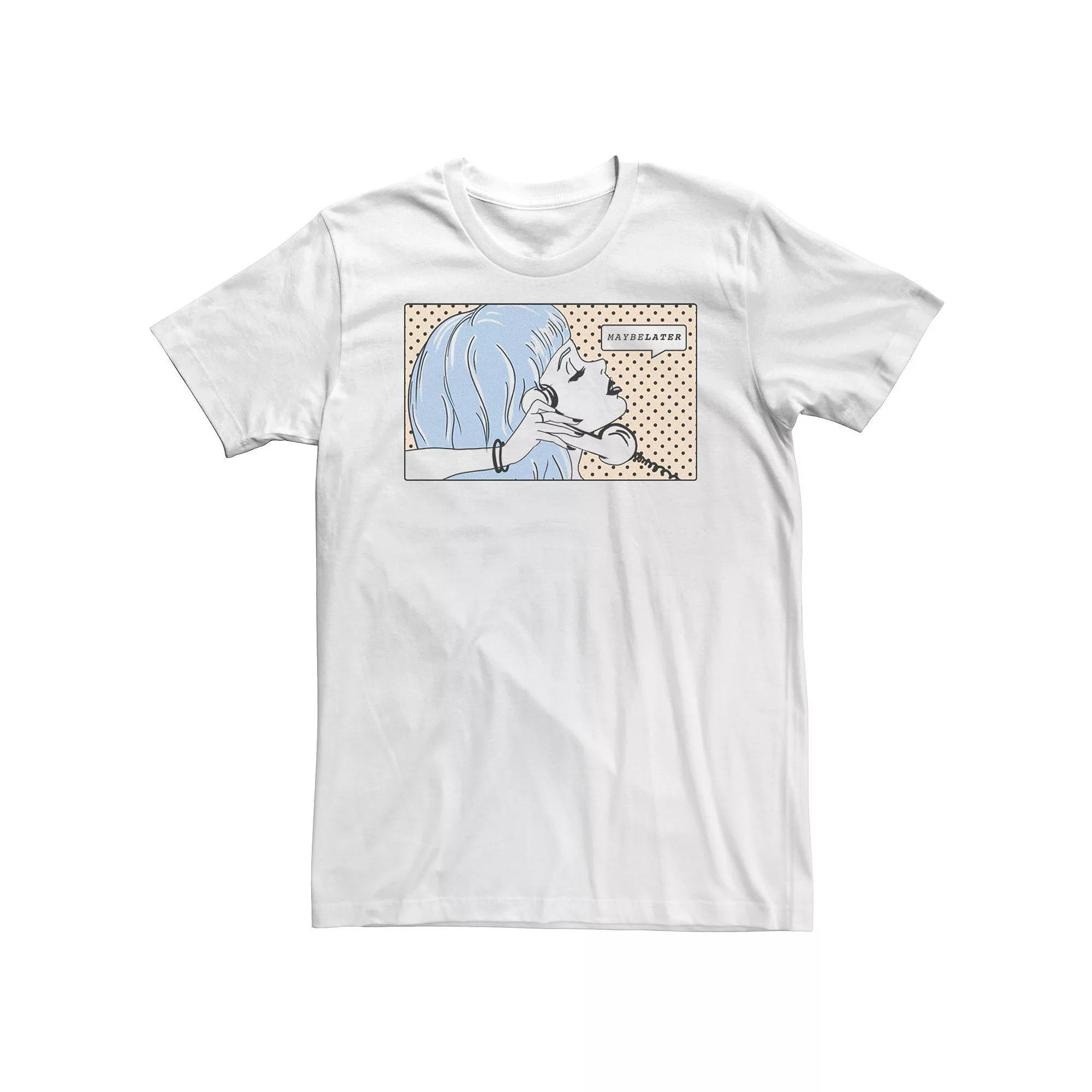 Big & Tall Fifth Sun Maybe Later Retro Portrait Tee, Mens Product Image