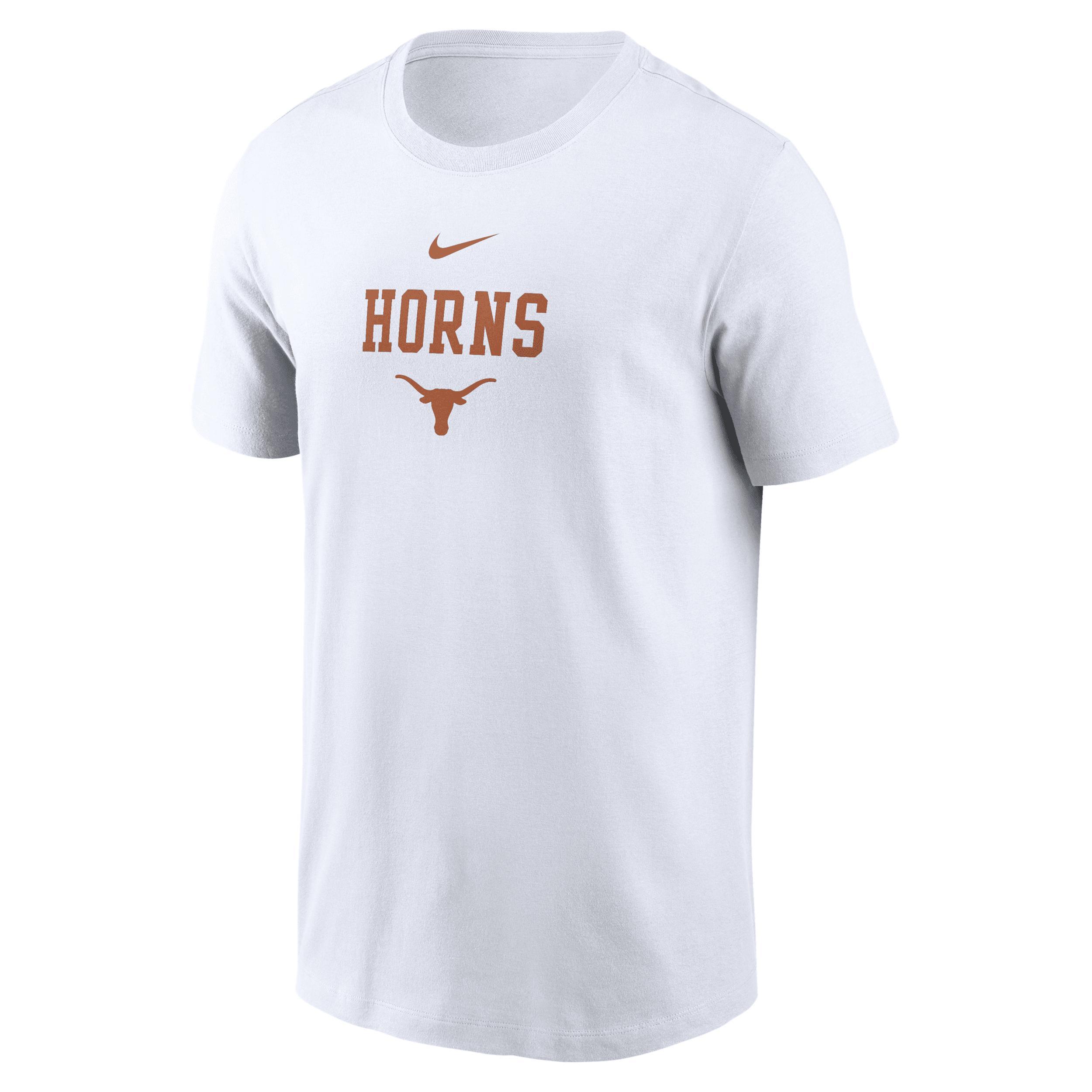 Texas 2-Hit Stacked Men's Nike College T-Shirt Product Image