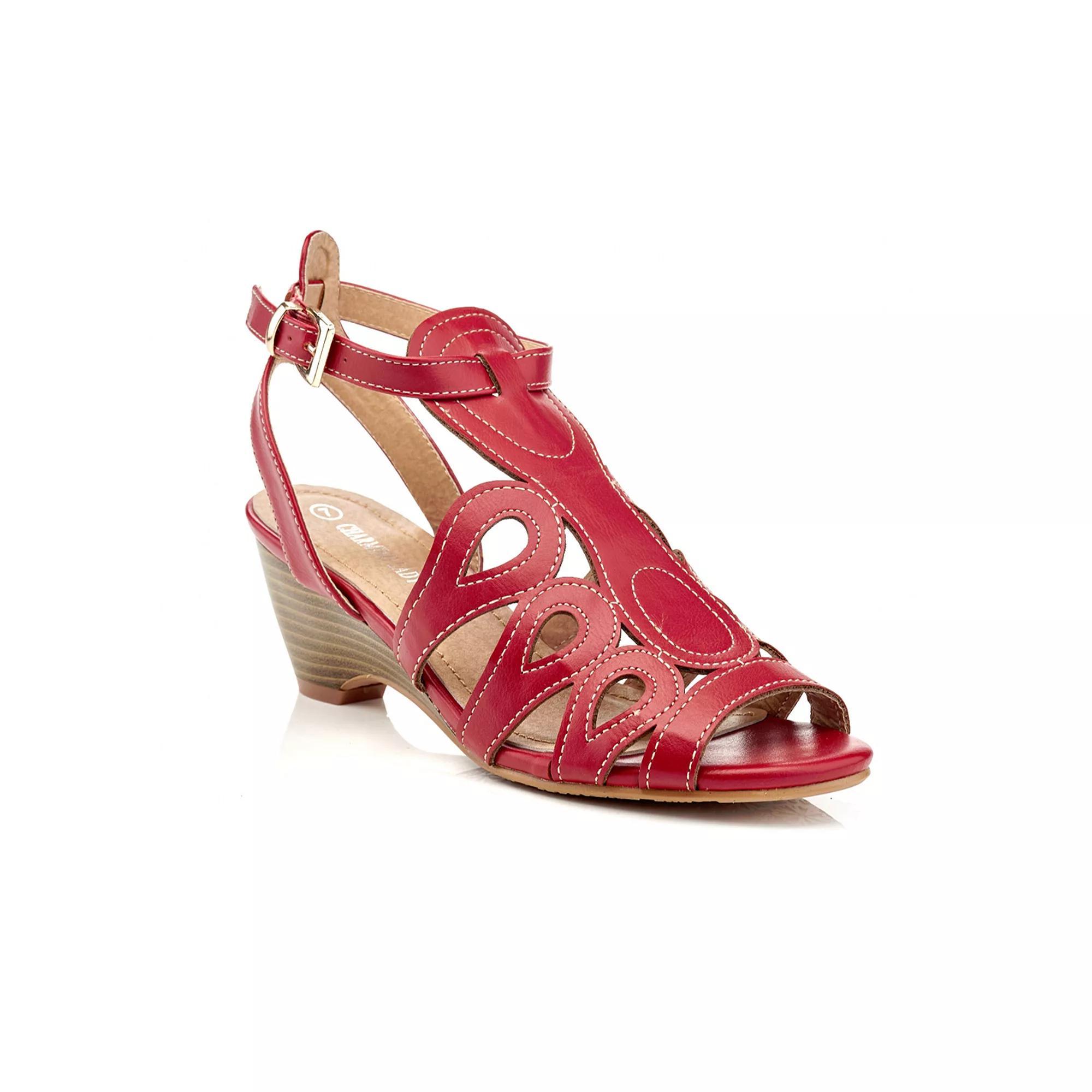 Henry Ferrera S502 Womens Wedge Sandals Product Image