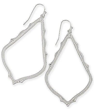 Kendra Scott Sophee Drop Earrings in Silver | Metal Product Image