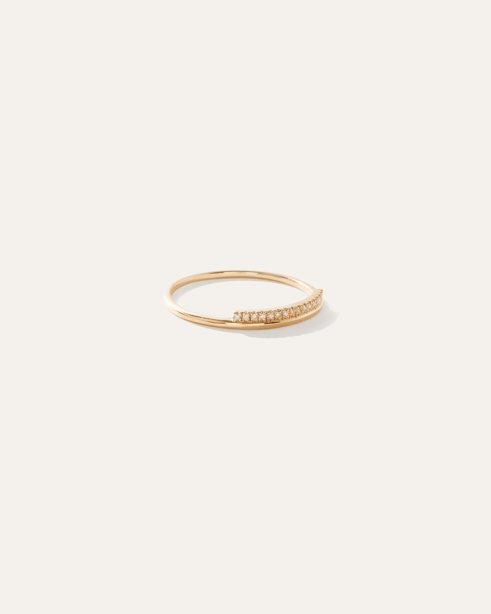 Womens Itty Bitty 14K Yellow Gold Zodiac Sign Single Stud Earring Product Image