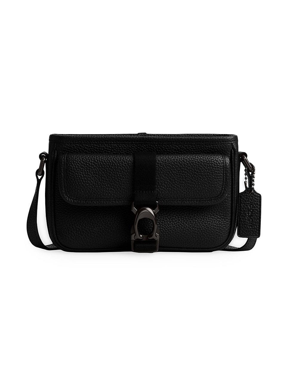 Mens Beck Leather Crossbody Bag Product Image