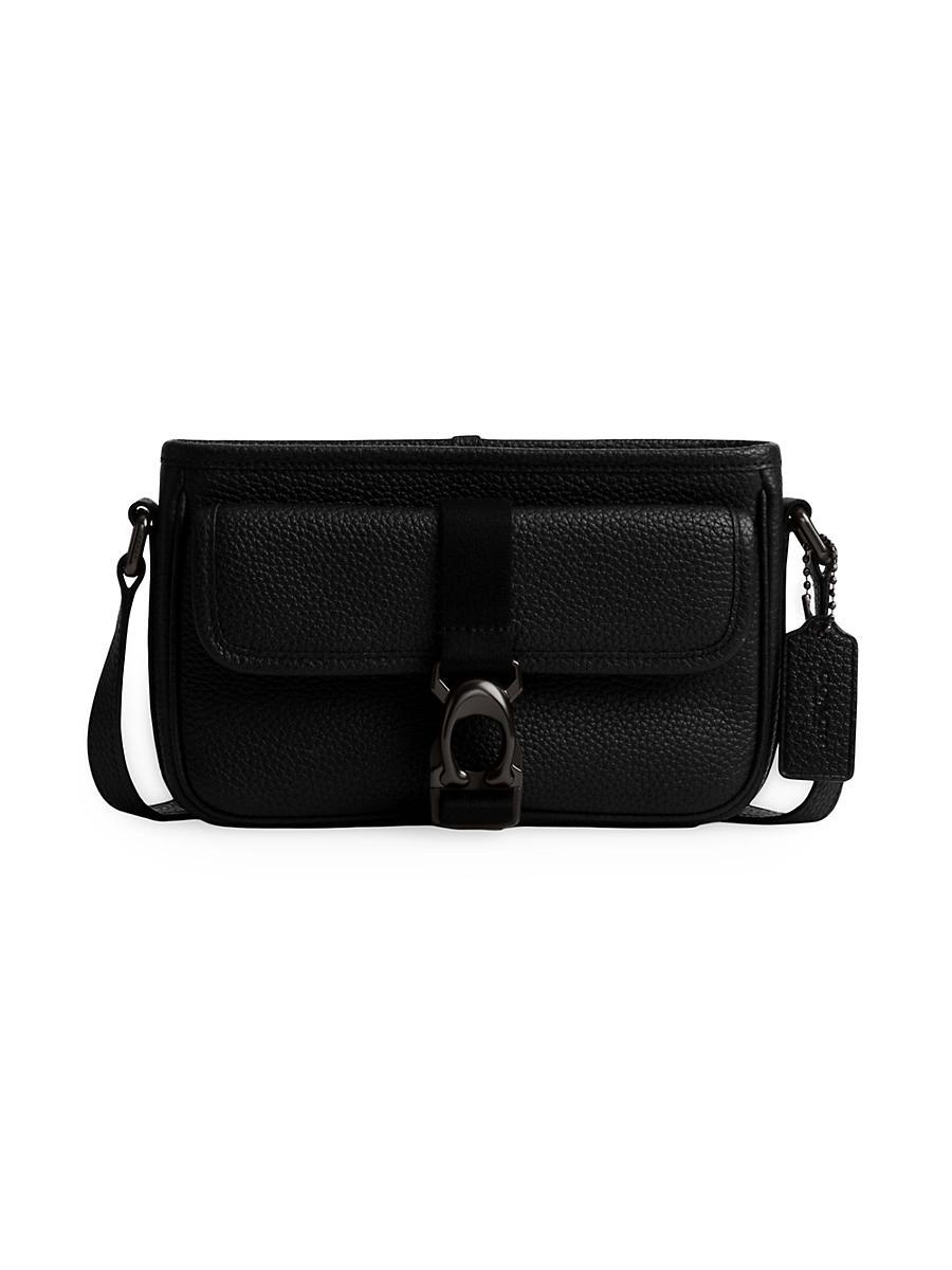 Mens Beck Leather Crossbody Bag Product Image