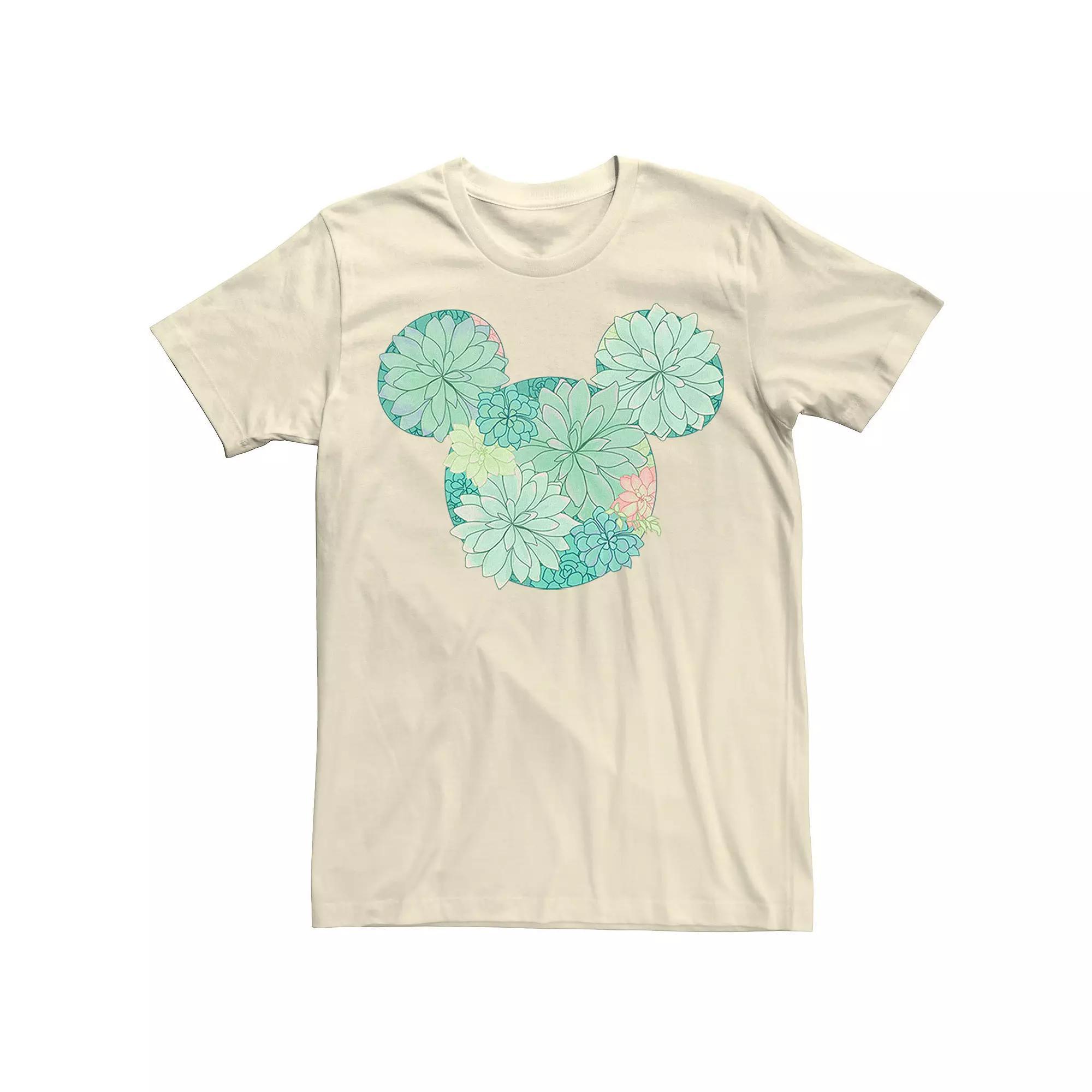 Disneys Mickey & Friends Mickey Succulent Fill Mens Tee Product Image