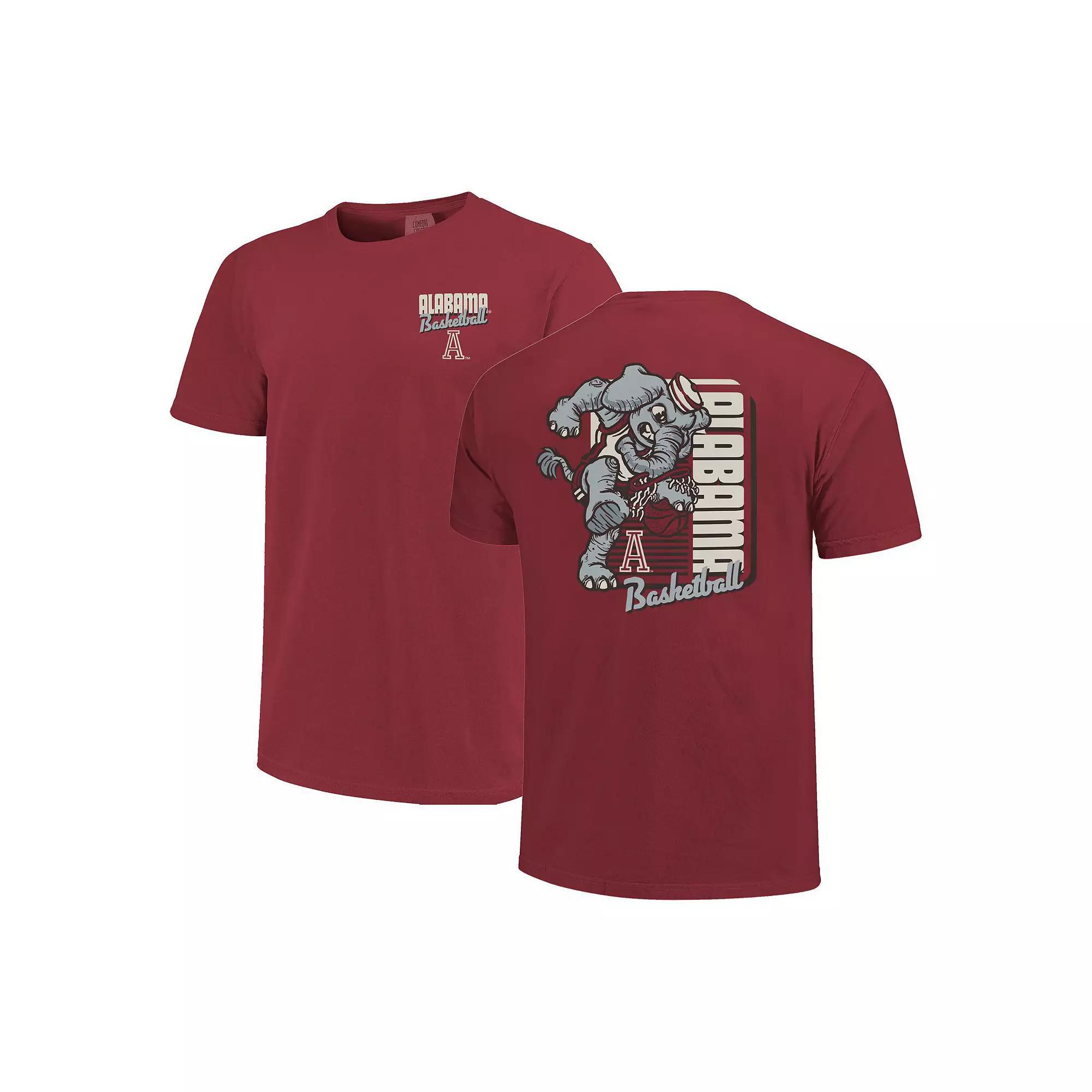Men's Crimson Alabama Crimson Tide Comfort Colors Mascot Dunk T-Shirt, Size: Small, Red Product Image