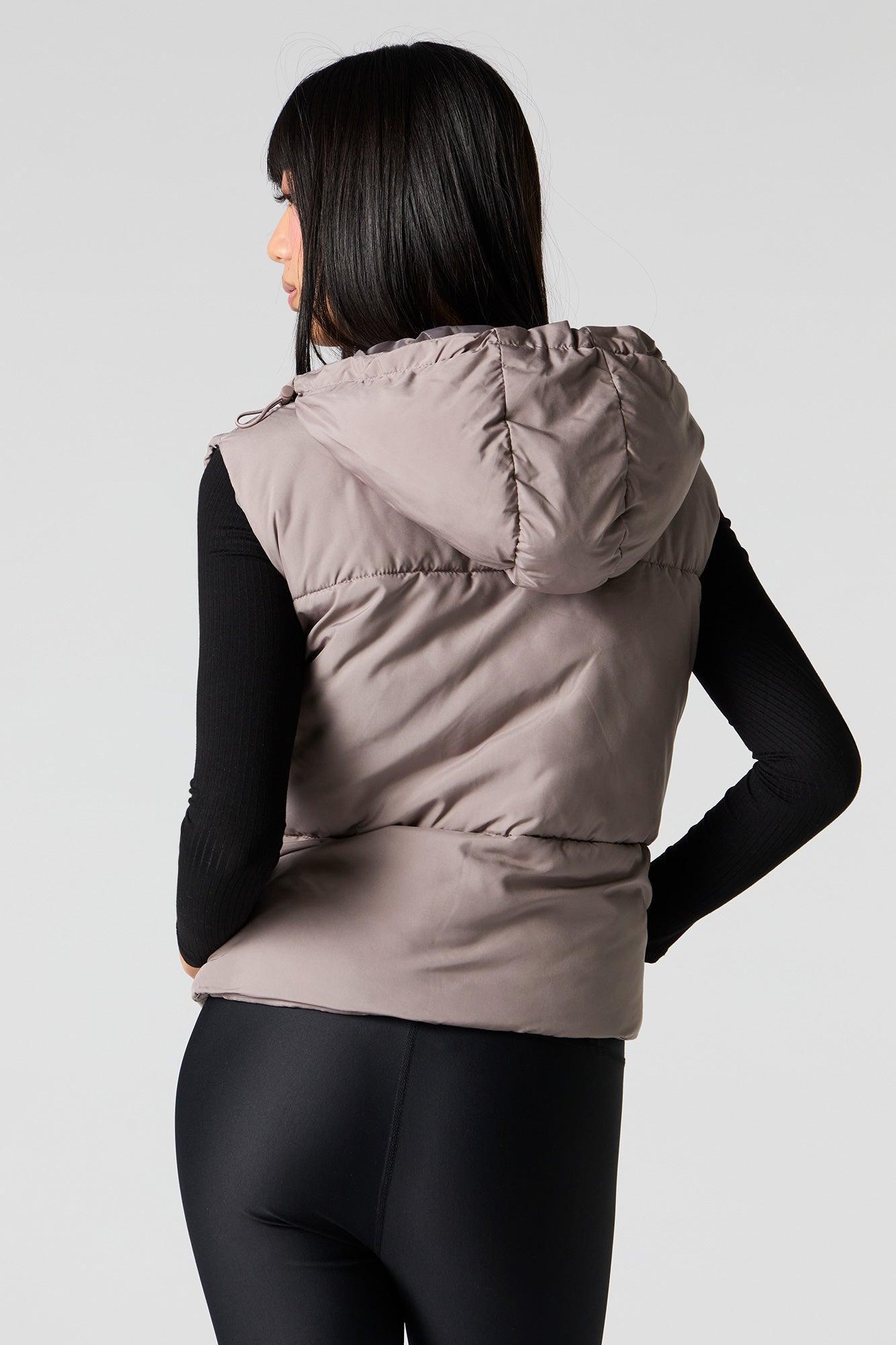 Hooded Puffer Vest Female Product Image