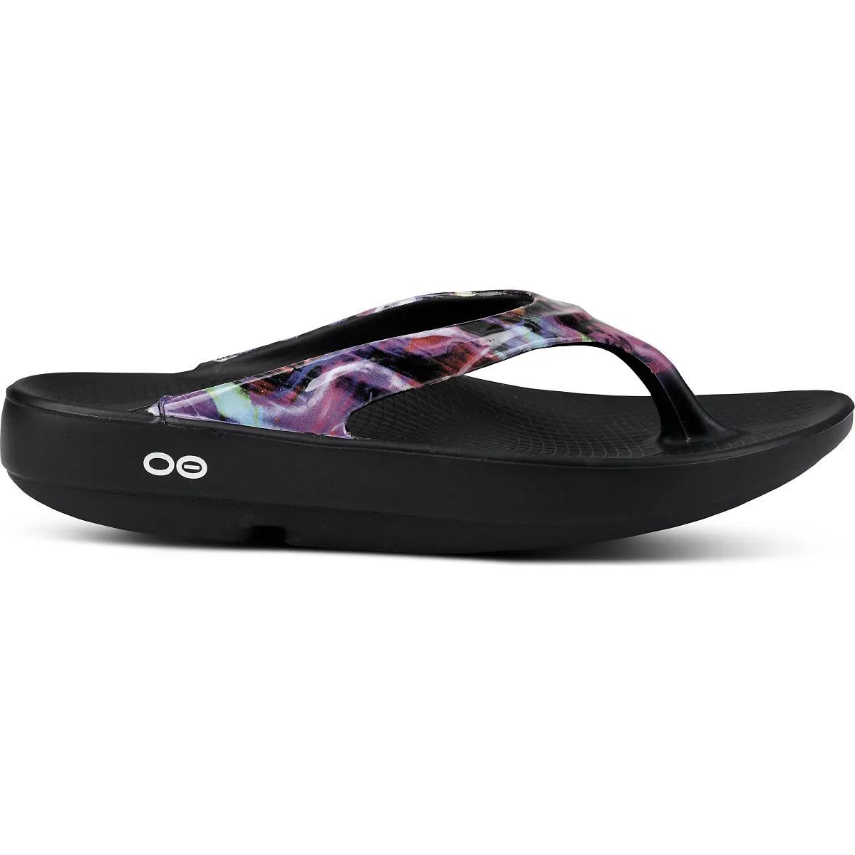 OOFOS Oolala Limited Print Thong Sandals Product Image
