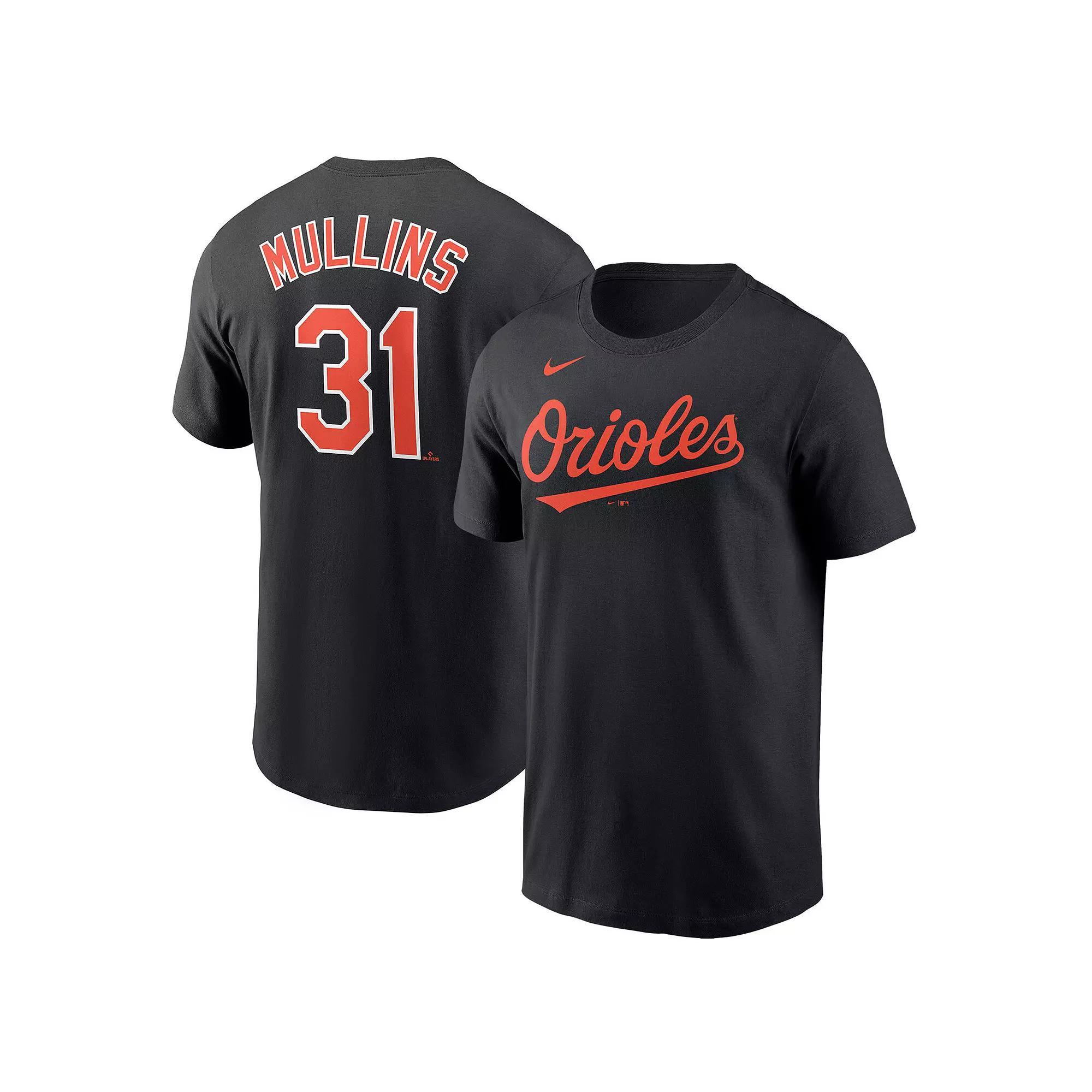 Men's Nike Cedric Mullins Black Baltimore Orioles Player Name & Number T-Shirt, Size: Small Product Image