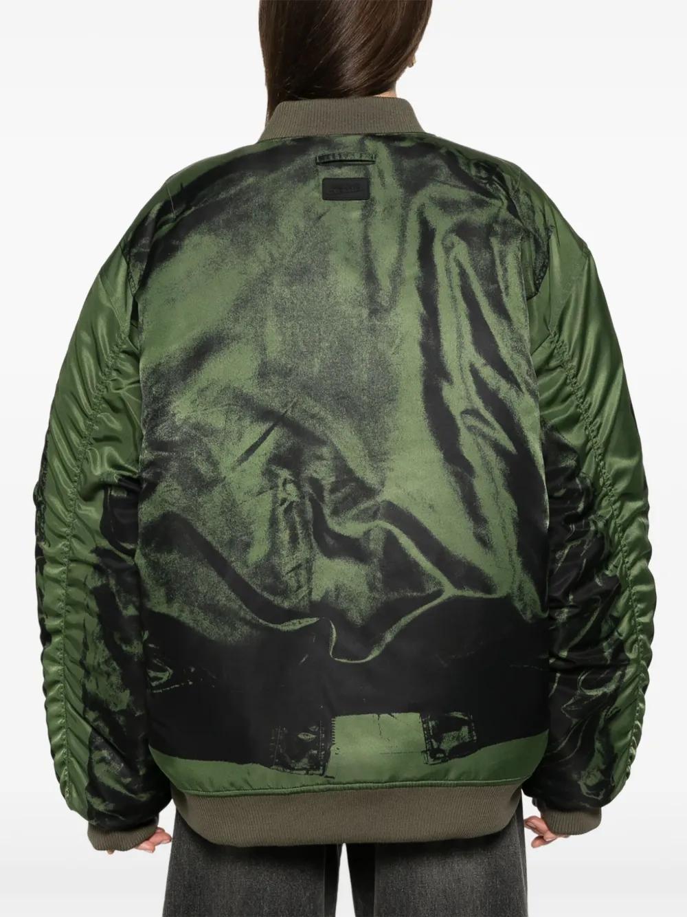 The Trompe l&apos;oeil bomber jacket Product Image