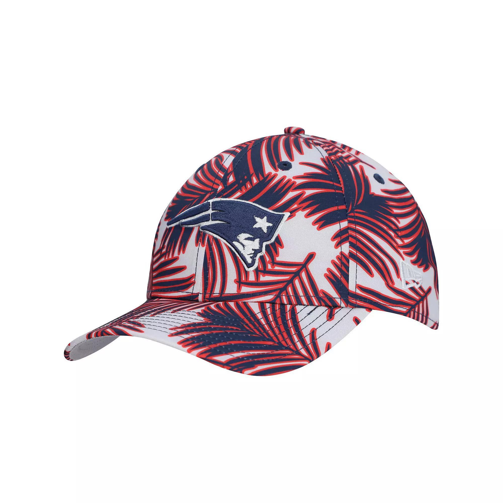 Men's New Era Gray New England Patriots Palms 39THIRTY Flex Hat, Size: Large/XL, Grey Product Image