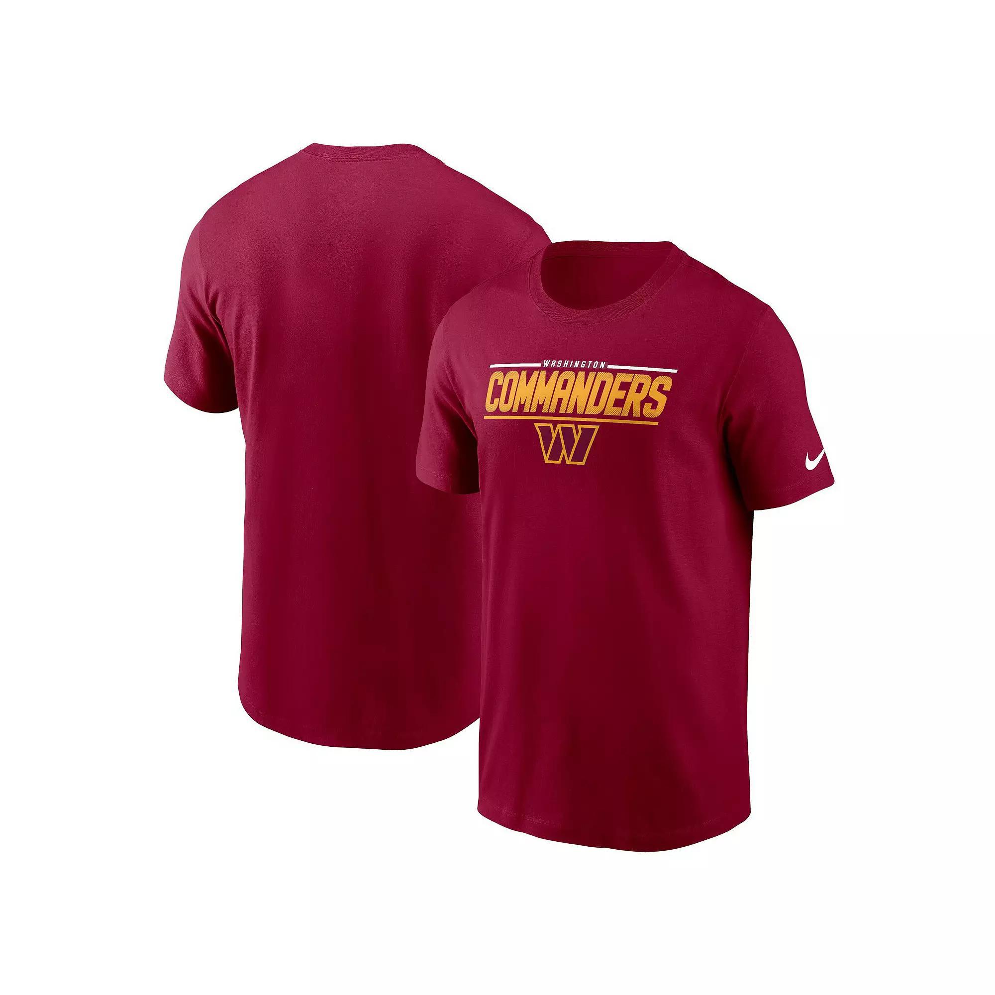 Men's Nike Burgundy Washington Commanders Muscle T-Shirt, Size: Large, Wft Med Re Product Image