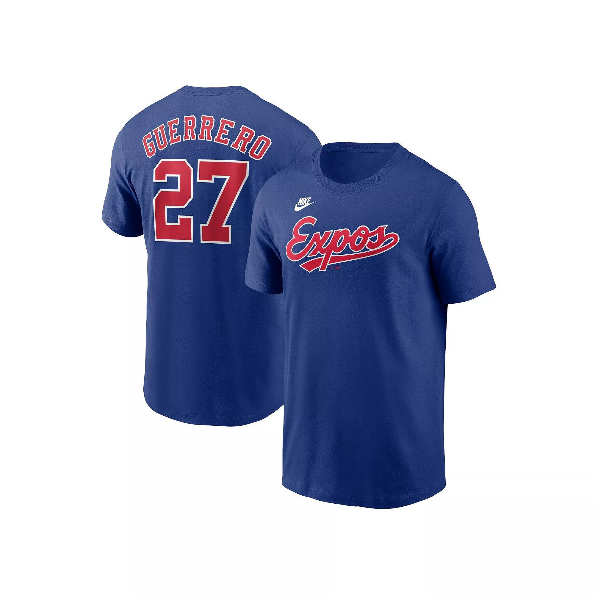 Men's Nike Jon Gray Royal Texas Rangers 2024 Gold Collection Name & Number T-Shirt, Size: Small, Blue Product Image