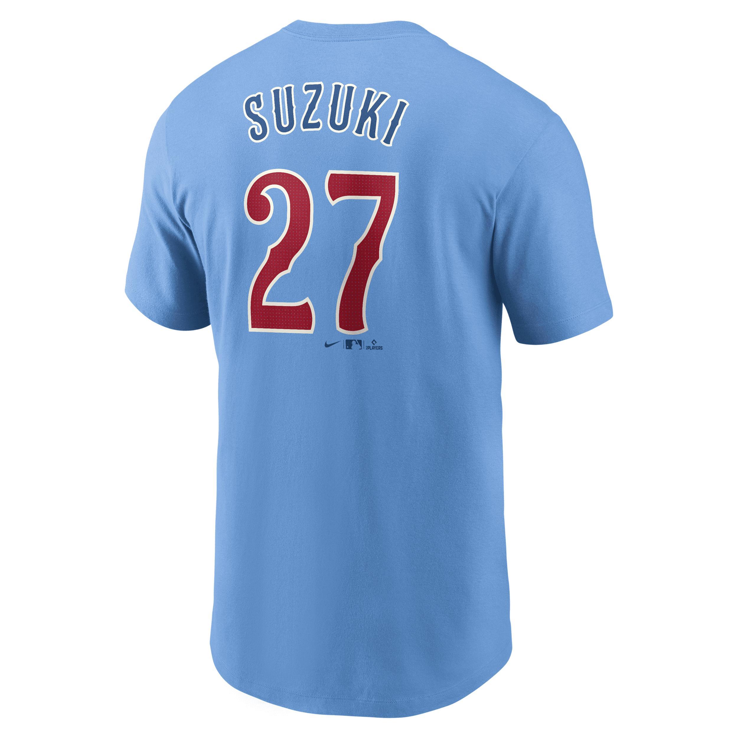 Seiya Suzuki Chicago Cubs Fuse Nike Men's MLB T-Shirt Product Image