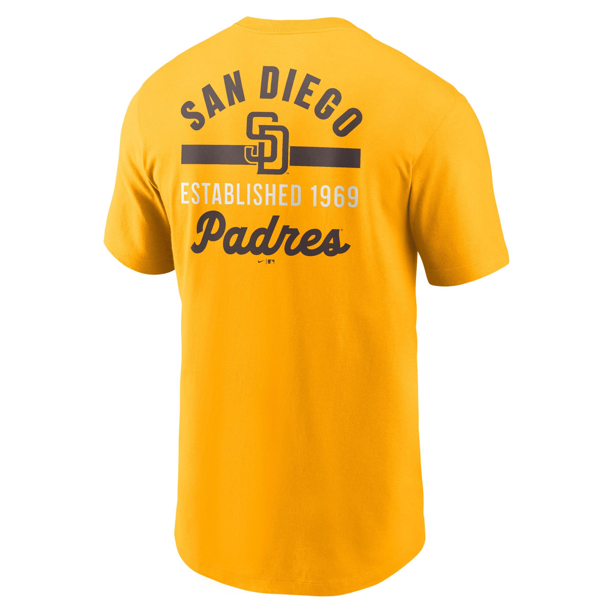San Diego Padres 2-Hit Nike Men's MLB T-Shirt Product Image