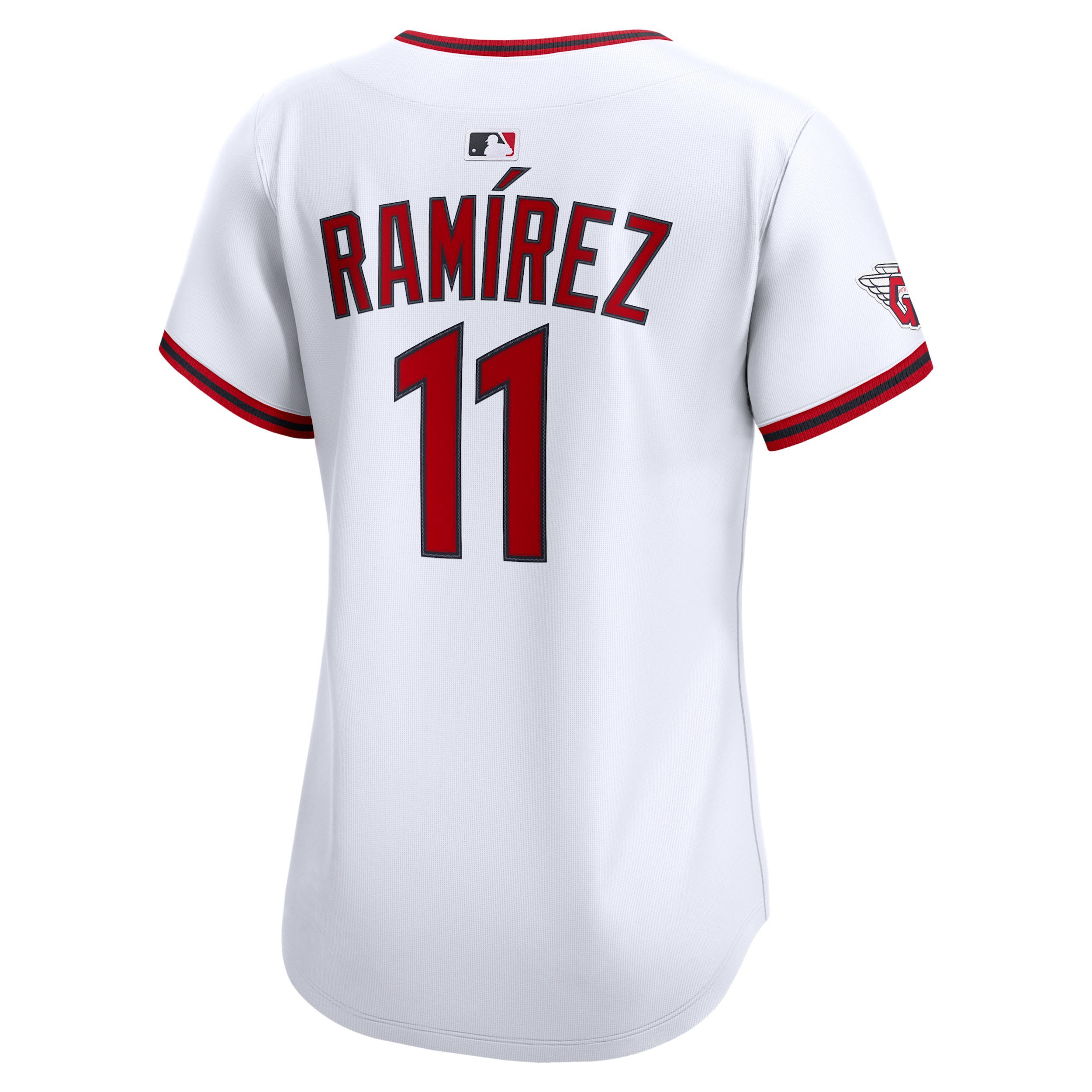 JosÃ© RamÃ­rez Cleveland Guardians Womenâs Nike Women's Dri-FIT ADV MLB Limited Jersey Product Image