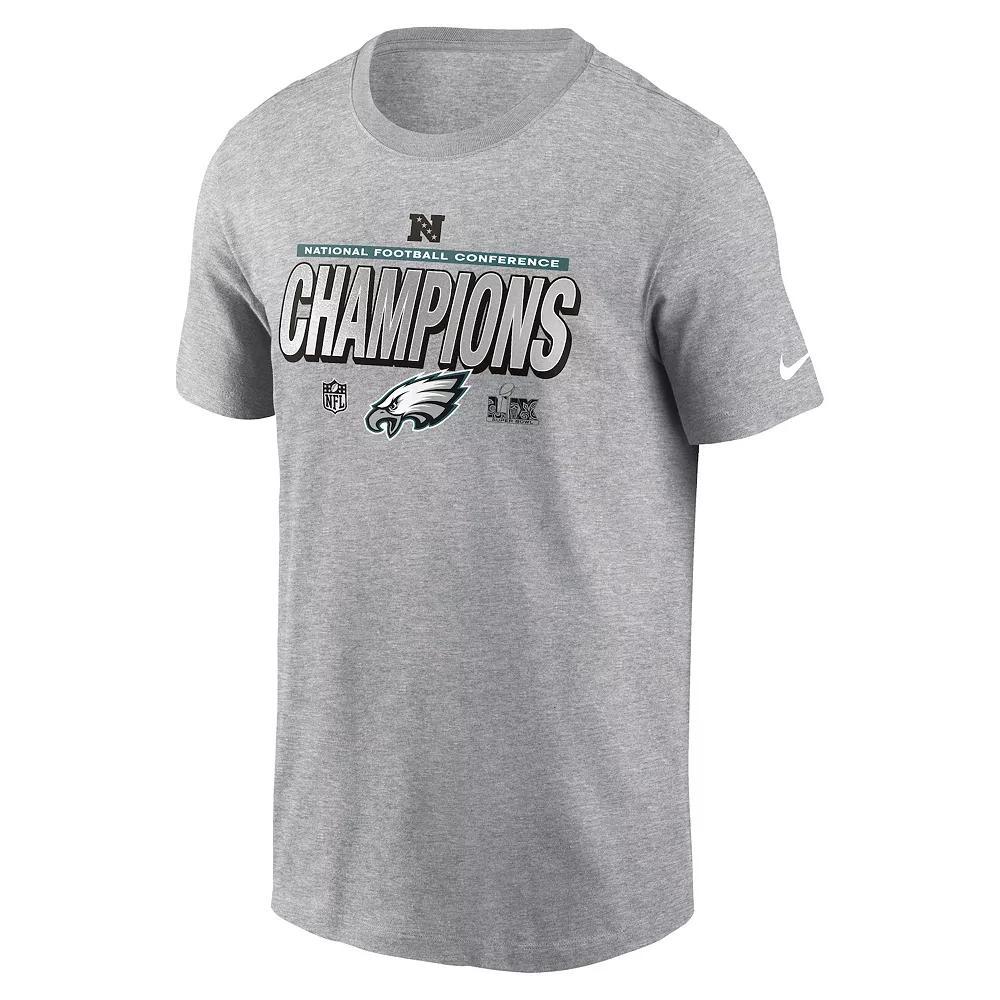 Big & Tall Nike Philadelphia Eagles 2024 NFC Champions Locker Room Trophy Collection Graphic Tee, Mens Product Image
