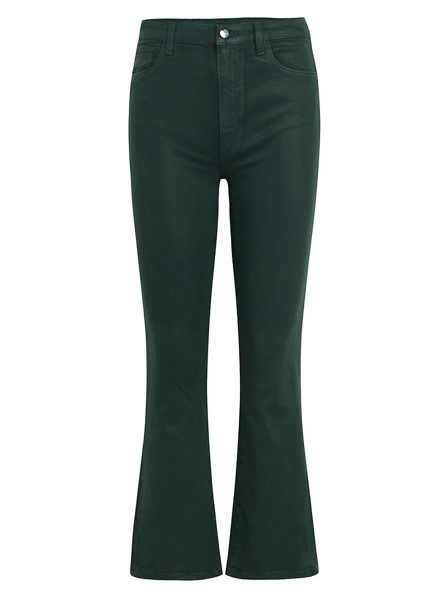 Joes Jeans The Callie High Rise Coated Jeans in Black Product Image