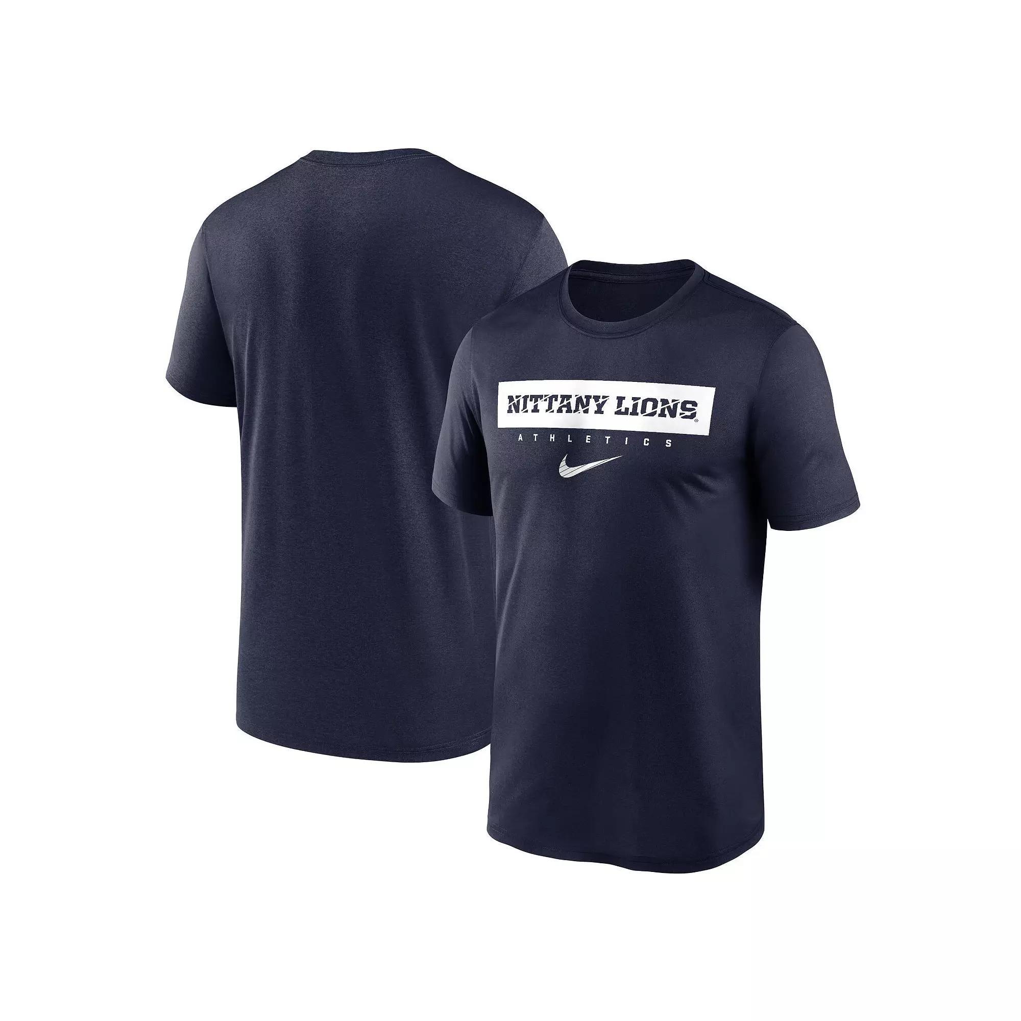 Men's Nike Navy Penn State Nittany Lions 2024 Sideline Legend Performance T-Shirt, Size: Medium, Blue Product Image