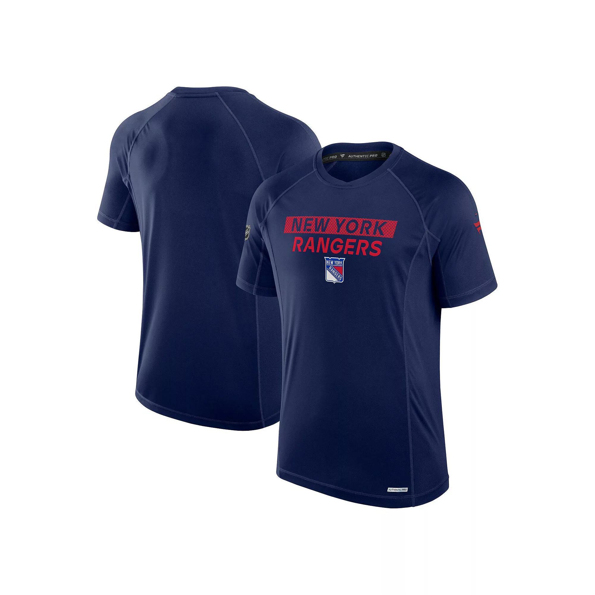 Men's Fanatics Blue Colorado Avalanche Authentic Pro Rink Tech T-Shirt, Size: Large Product Image