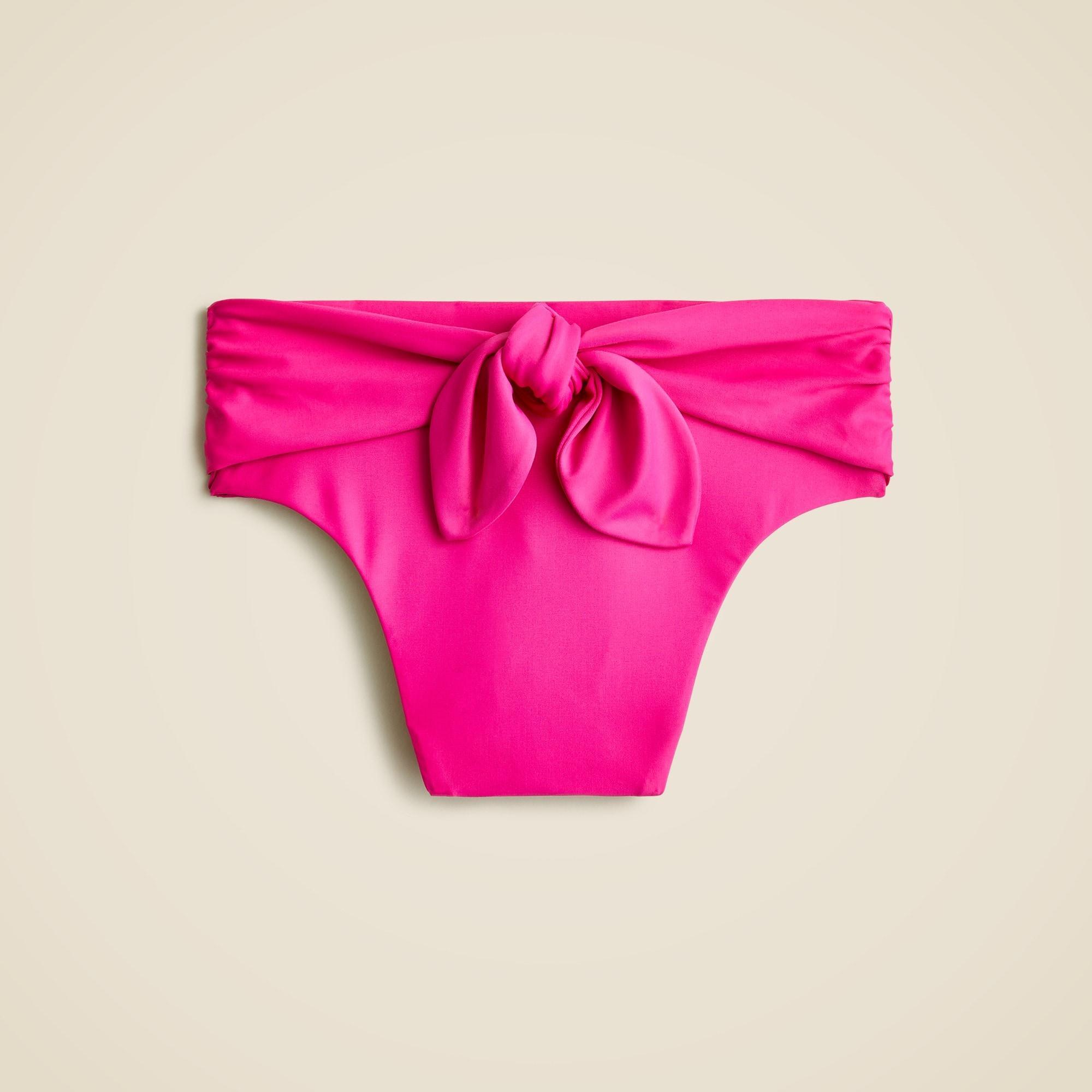Tie high-rise bikini bottom Product Image