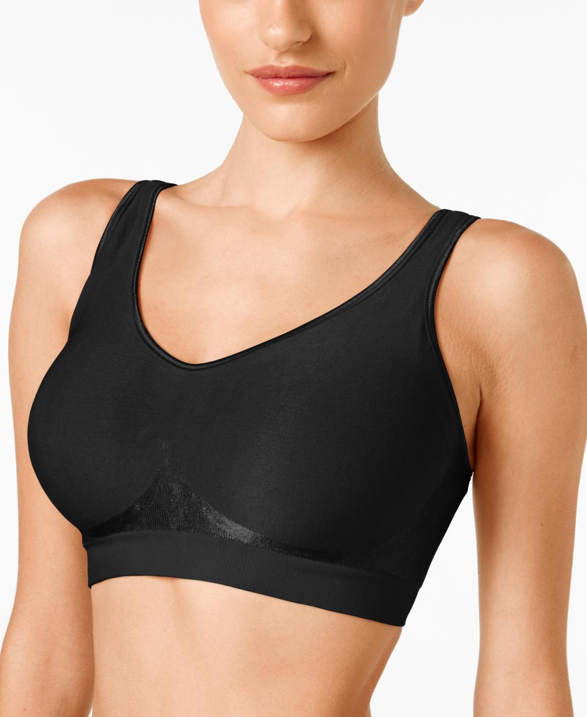 Bali Comfort Revolution Shaping Wireless Bra DF3488, Womens Blue Dot Product Image