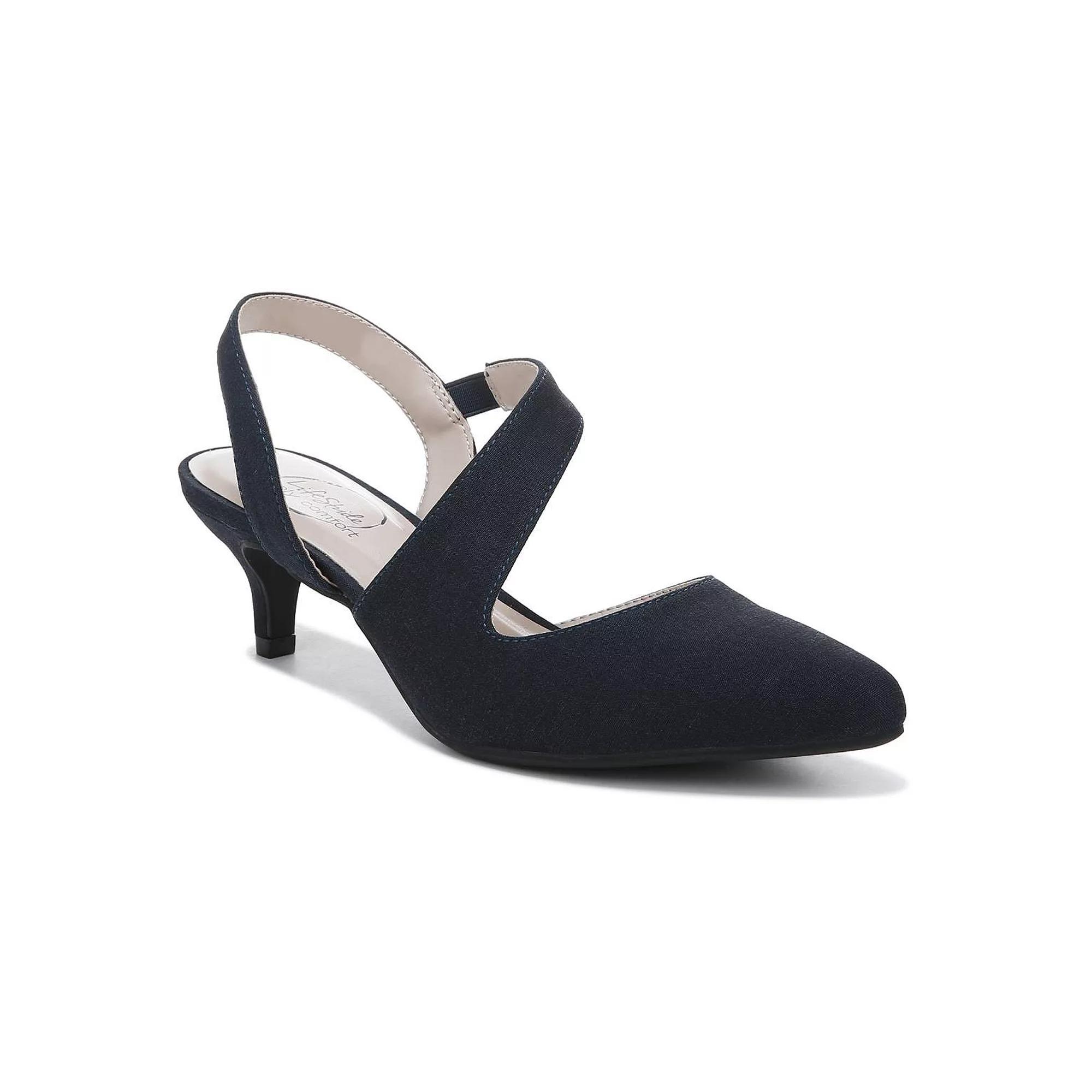 LifeStride Magnetic Women's Kitten Heel Pumps, Size: 8.5 Wide, Lux Blue Product Image