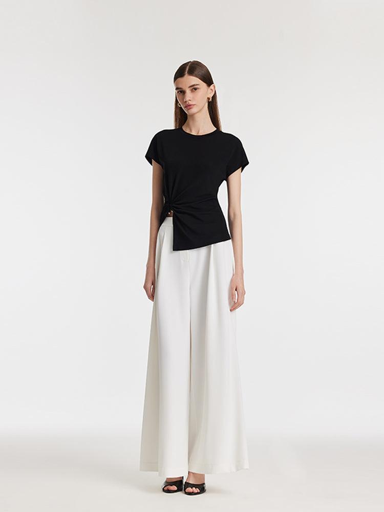 Loose Wide Leg Women Pants Product Image