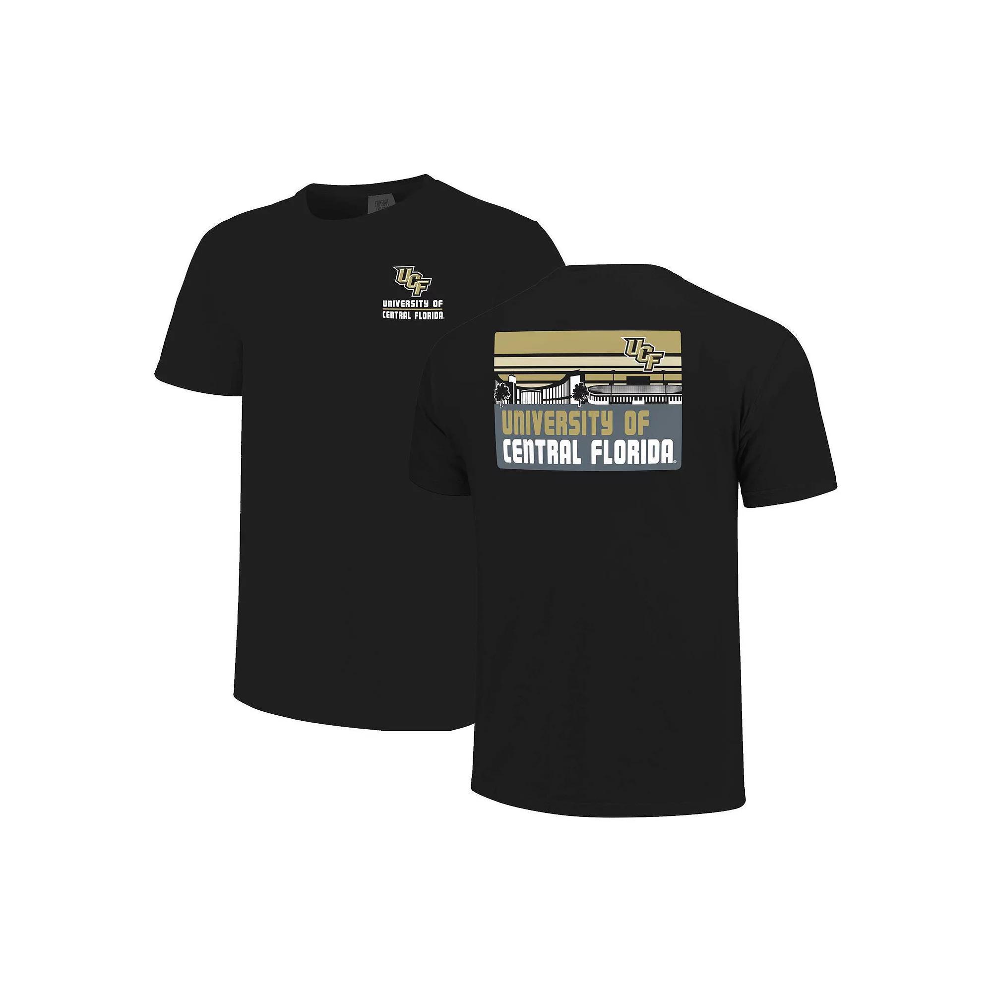 Men's Purple LSU Tigers Striped Campus Skyline T-Shirt, Size: Small Product Image