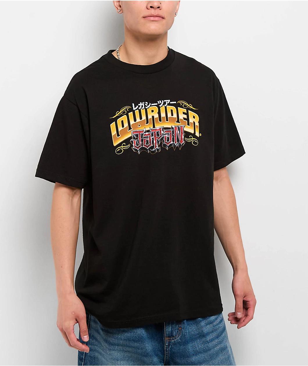 Lowrider Japan Road Black T-Shirt Product Image