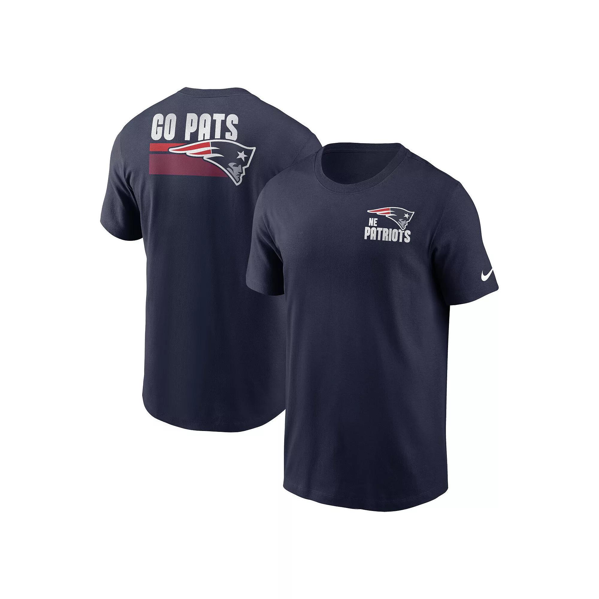 Men's Nike Royal Indianapolis Colts Primetime Wordmark Essential T-Shirt, Size: 2XL, Blue Product Image