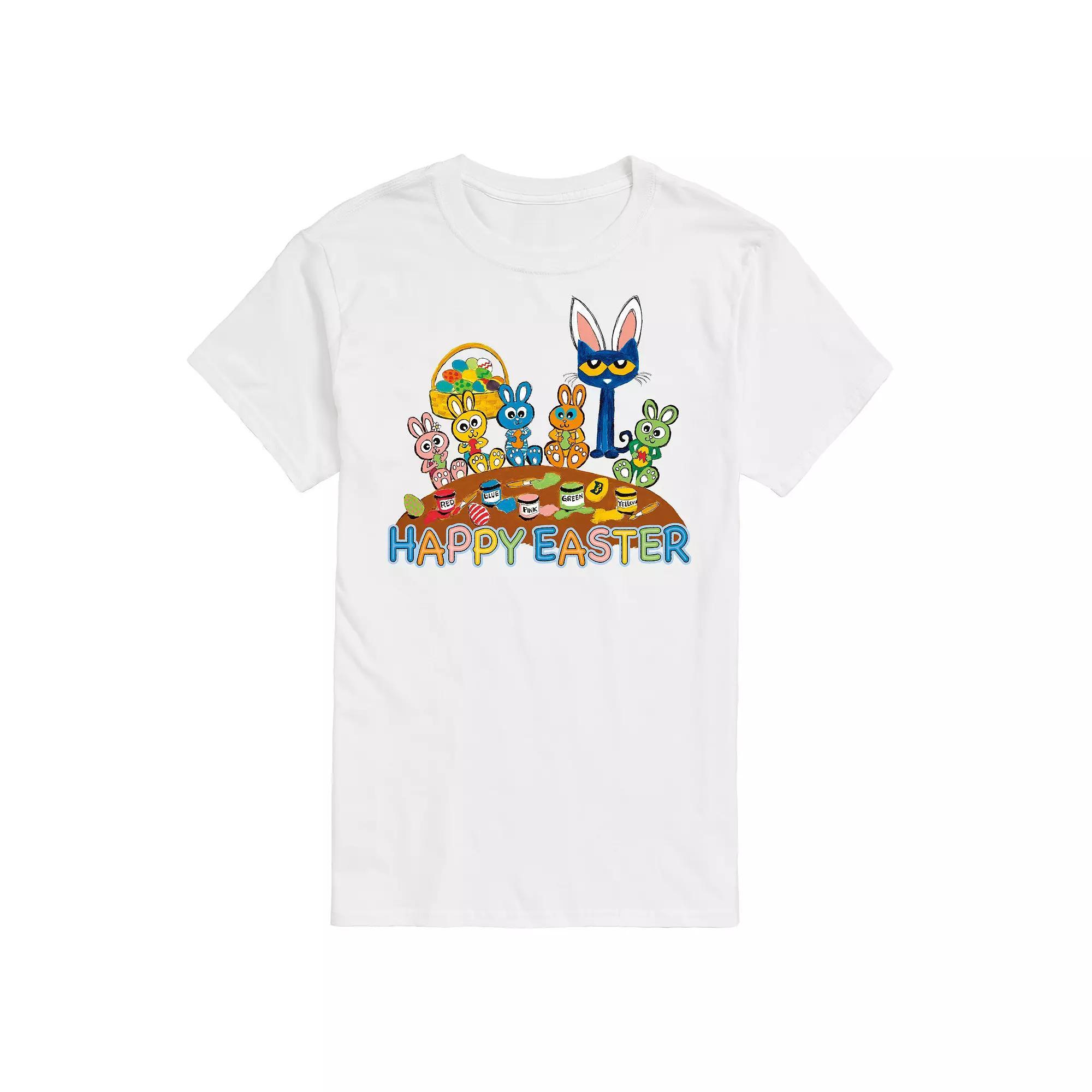 Big & Tall Pete The Cat Happy Easter Tee, Mens Product Image