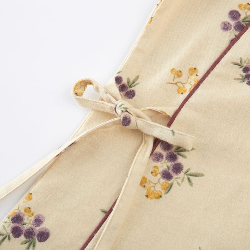 Floral Print Pajama Set Product Image
