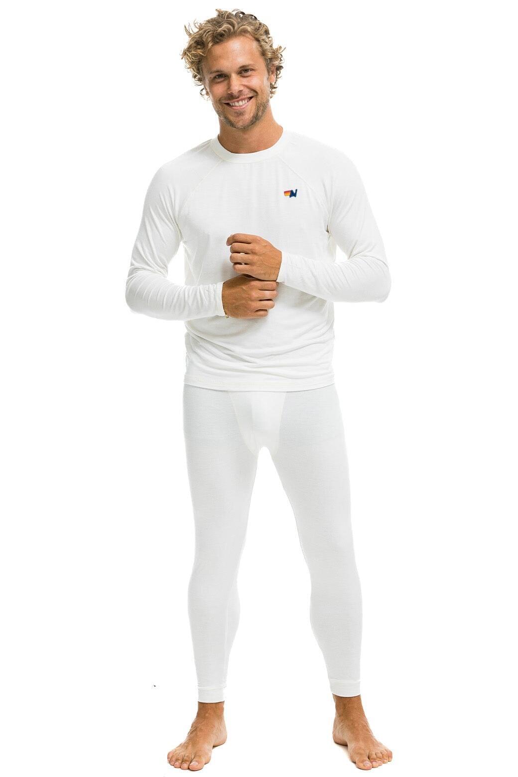 MICRO MODAL BASE LAYER BOTTOM - VINTAGE WHITE Male Product Image