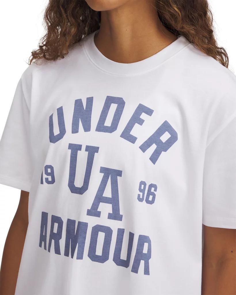 Women's UA Heavyweight Oversized Collegiate Short Sleeve Product Image