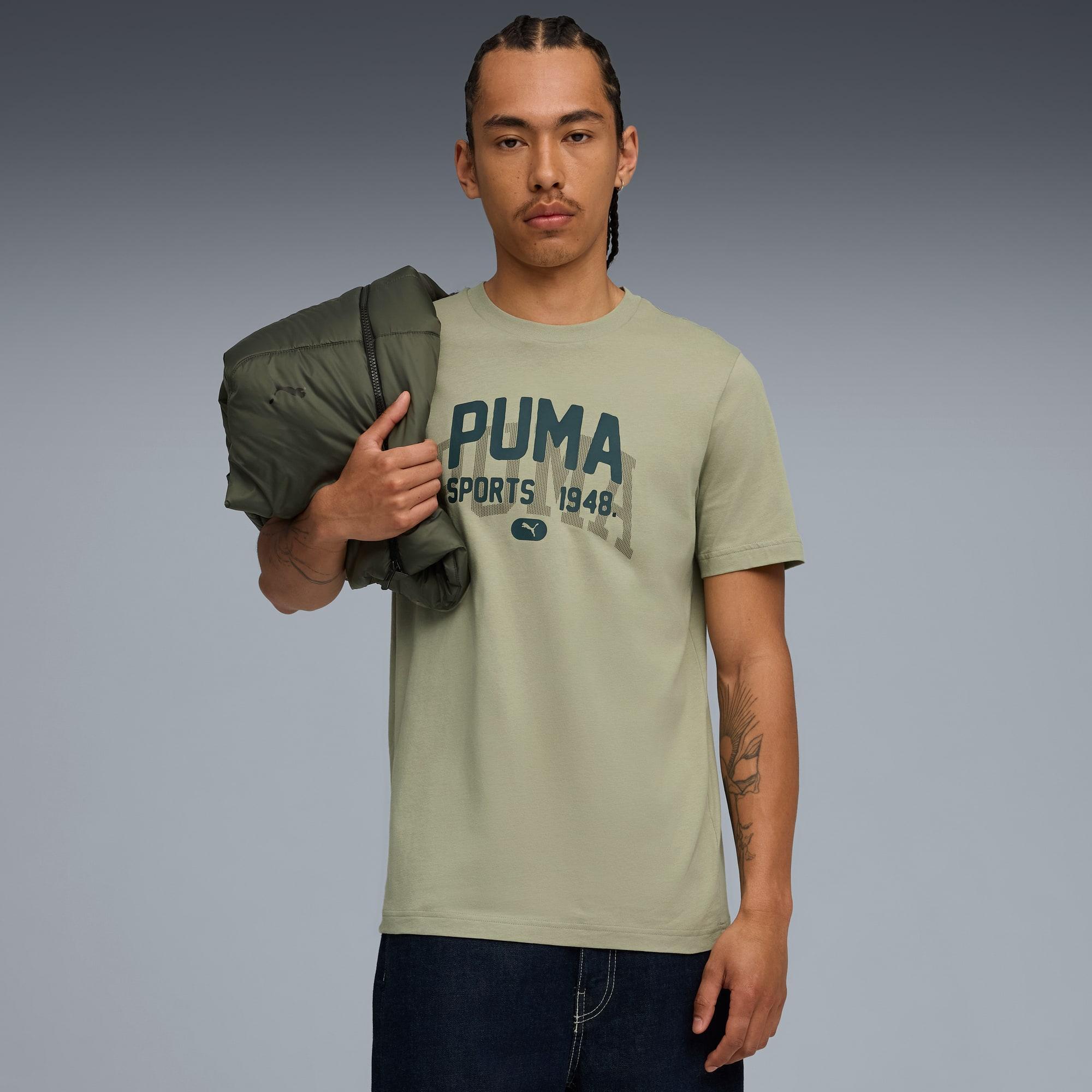 Graphic Varsity Tee Men Product Image